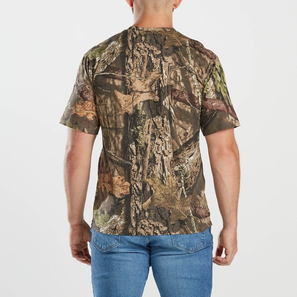 'MEGELLAN OUTDOORS' 'MOSSY OAK COUNTRY DNA' CAMOUFLAGE  SHORT-SLEEVE CREW TEE